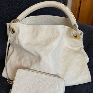 Auth Louis Vuitton Artsy Mm Tote Bag